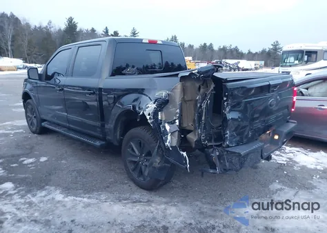 2020 Ford F-150 Lariat from USA, damaged, VIN 1FTEW1EP2LFC69800
